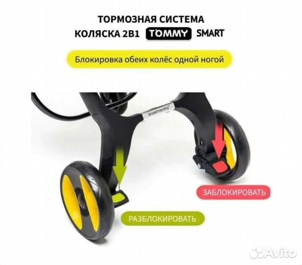 Коляска-автолюлька 4 в 1 FooFoo Vinng