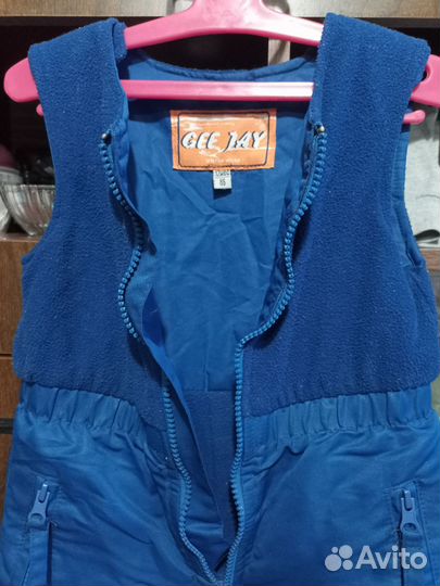 Штаны детские зимние полукомбинезон для маличика