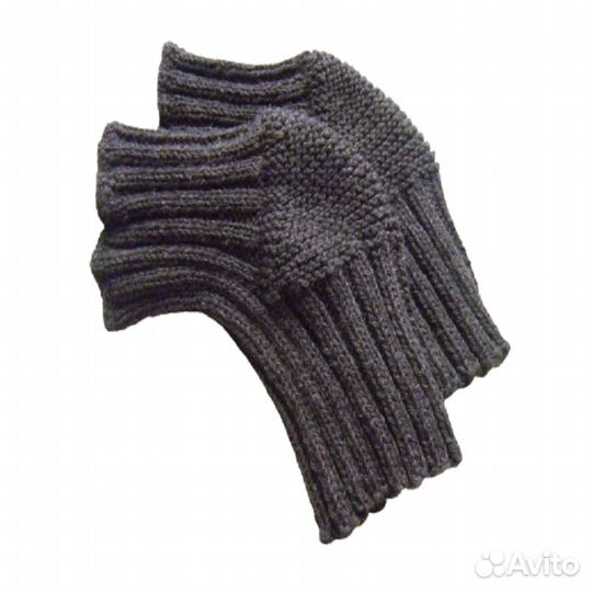 Полушерсть Вязаные Наколенники Ручная Работа