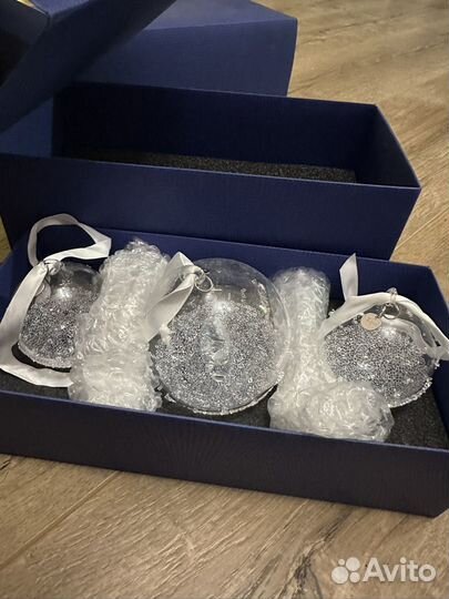 Swarovski шары на елку