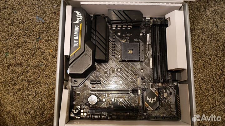 Материнская плата asus tuf gaming b450m-pro ii