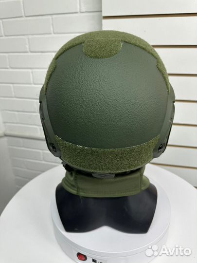 Баллистический шлем без ушейАрамид (Олива)