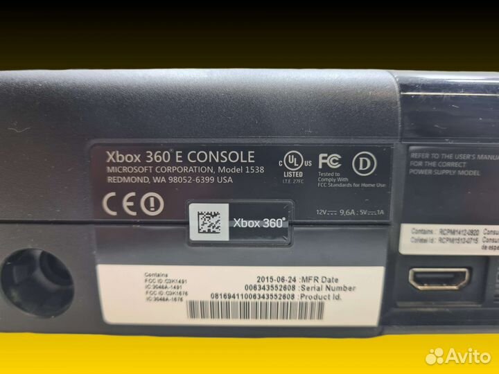 П.5868 Xbox 360 500Gb