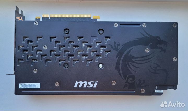 Видеокарта MSI gtx 1060 6gb gaming x