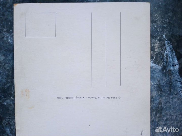 Открытка Уильям Берроуз. William Burroughs, ретро