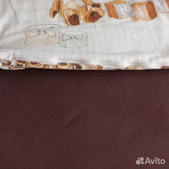 Бортики в кроватку+ пододеяльник и наволочка