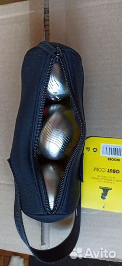 Петанк#Шары#obut#Стальные#Комплект#3 шт. в чехле