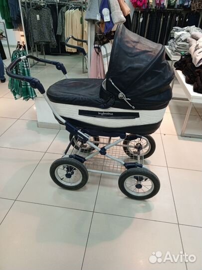 Коляска люлька для новорожденных бу