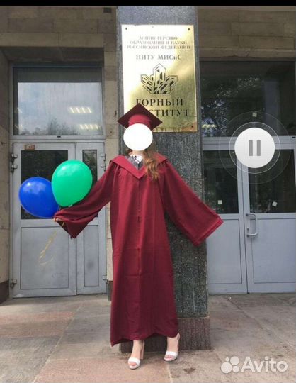 Мантия выпускника 54р