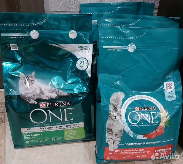 Корм для кошек 3 кг Purina One