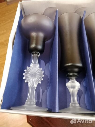 Бокалы для шампанского Гусевские