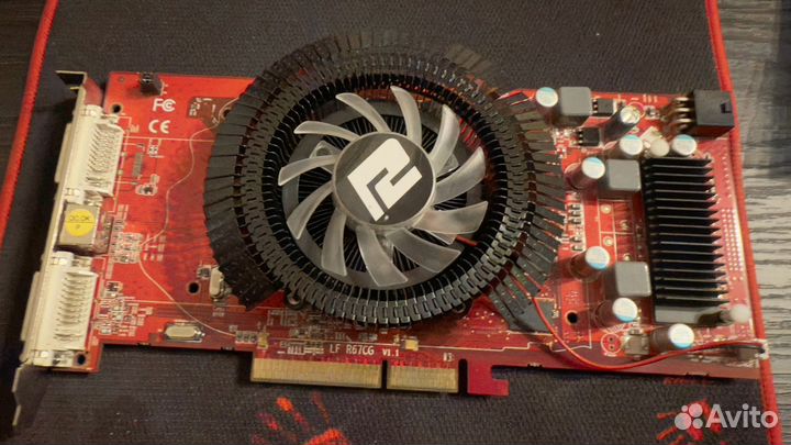 Видеокарта Radeon HD3850 AGP