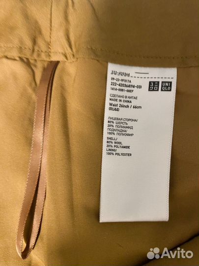 Шерстяная юбка uniqlo