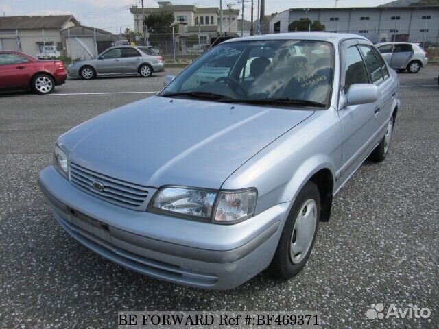 Toyota corsa EL51 полный разбор