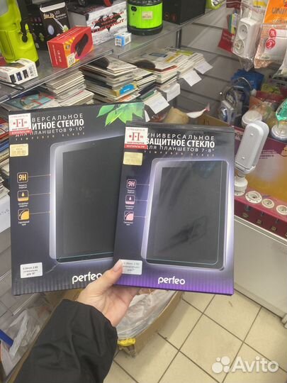 Универсальное защитное стекло для планшетов