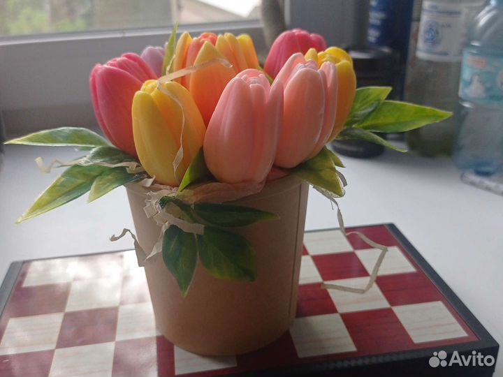 Тюльпаны (мыло)