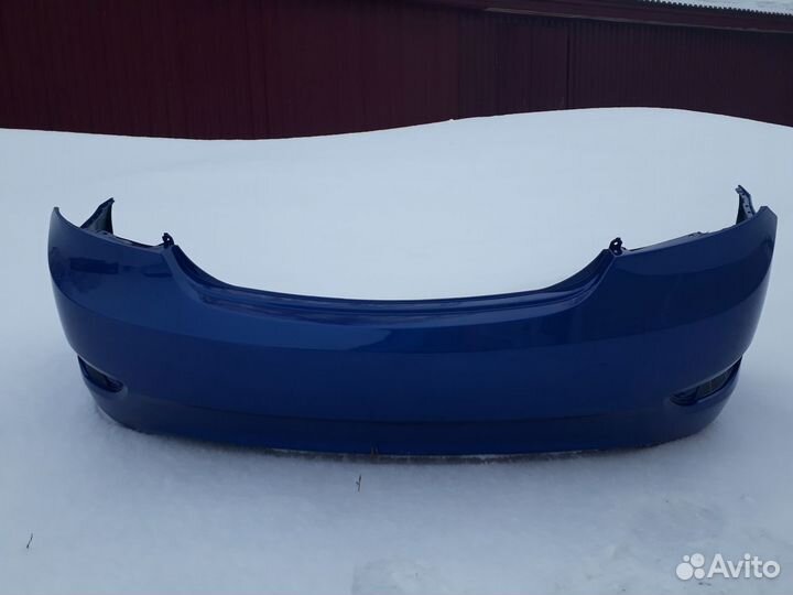 Бампер задний Hyundai Solaris (седан)