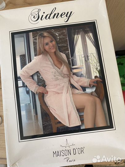 Банный халат Maison D'or женский, размер М