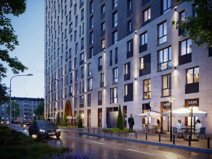 1-к. квартира, 37,8 м², 3/16 эт.