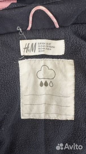 Куртка на девочку h&m 4 года