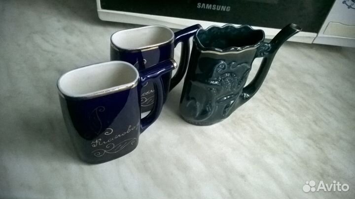 Кружки- поильники, фарфоровые, СССР