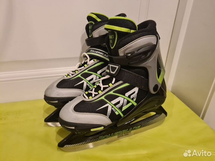Коньки раздвижные Rollerblade Comet Ice 36-40 р-р
