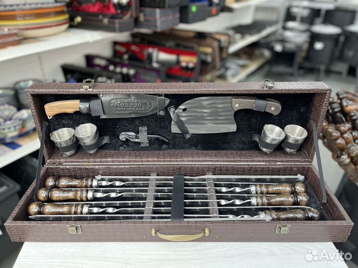 Подарочный набор для мужчины с шампурами