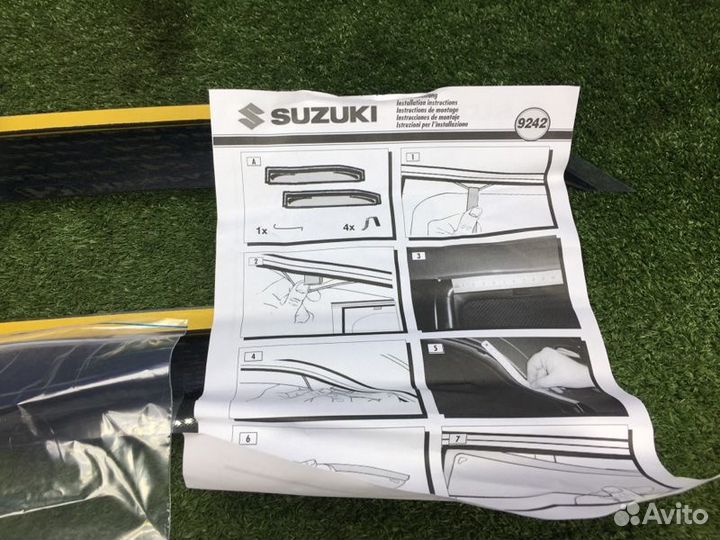 Дефлекторы дверей к-кт Suzuki Sx4