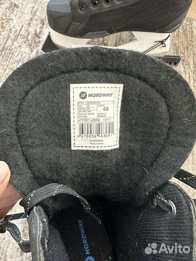 Коньки хоккейные Nordway NDW 200 Черный