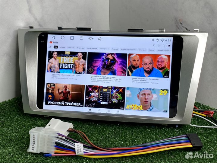 Магнитола на toyota camry 40 2006-2011 арт841