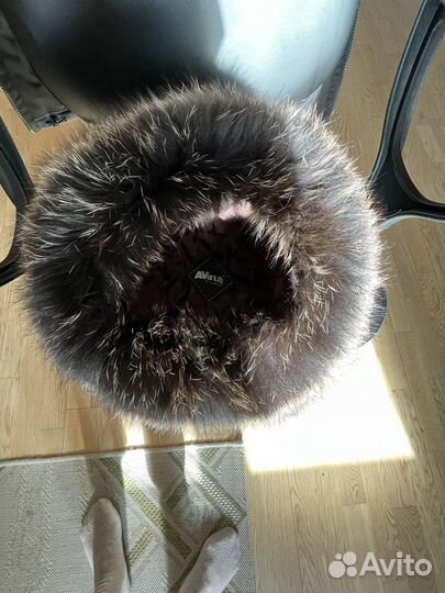 Шапка женская из песца