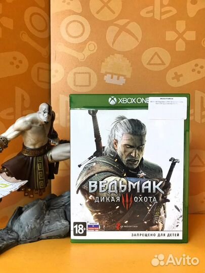 Xbox ONE Ведьмак 3 (Witcher) Дикая Охота