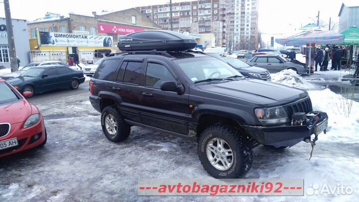 Автобокс (багажник) на Jeep Grand Cherokee