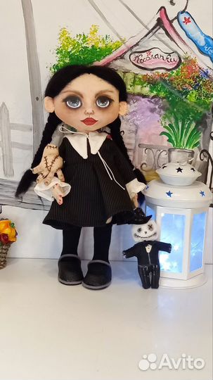 Кукла уэнсдей аддамс