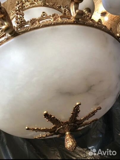 Бронзовая мраморная люстра Mariner Royal Heritage