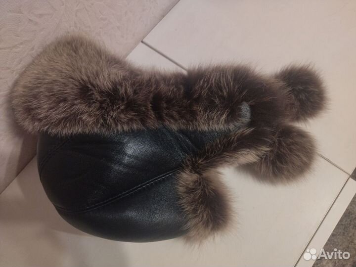 Шапка норковая женская