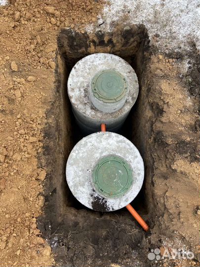 Септик под ключ. Кессон/Выгребная яма