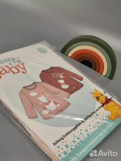 Набор лонгов для девочки 62 68 Дисней