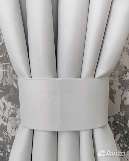 Шторы Амадео платиновый