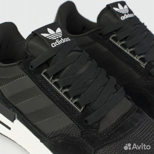 Кроссовки Adidas ZX 500 Boost Black / White new