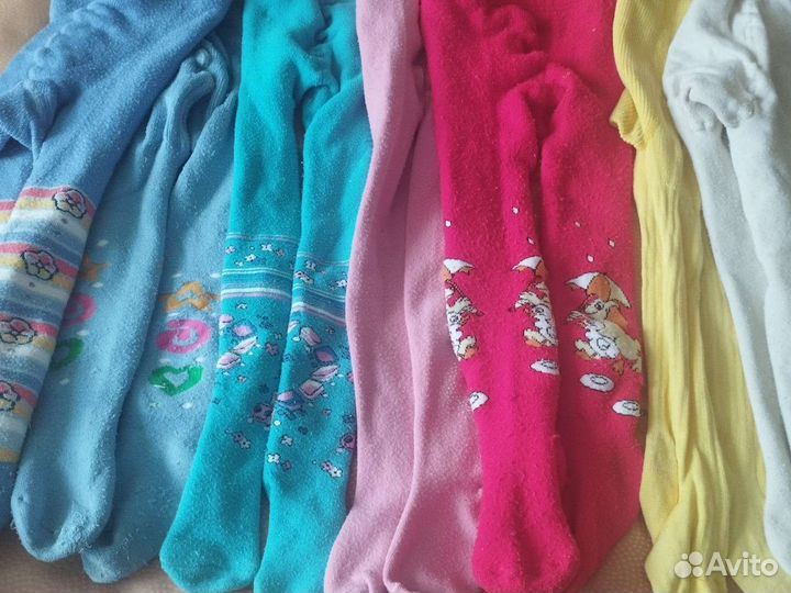 Колготки детские, пакет 10шт, 92-98 см