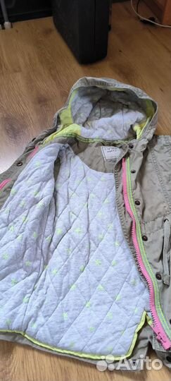 Утепленный плащ next 104