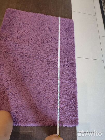 Коврик в ванную комнату 70*102 - фиолетовый
