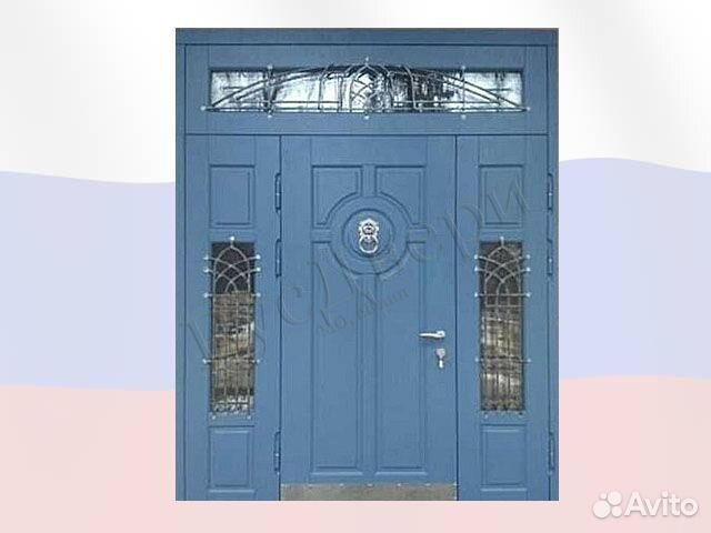 Металлическая входная дверь в загородный дом