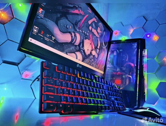 Новый игровой компьютер 10 ядер/32GB/GTX/SSD