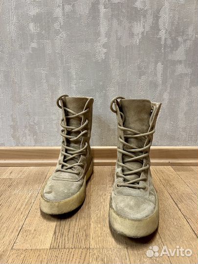 Ботинки Yeezy Season 4 Crepe Boot Taupe женские 36