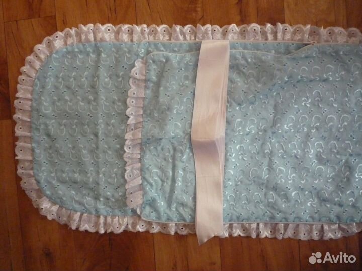 Комплект (конверт) на выписку летний для мальчика