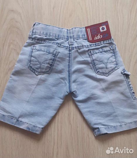 Джинсовые шорты на мальчика 92