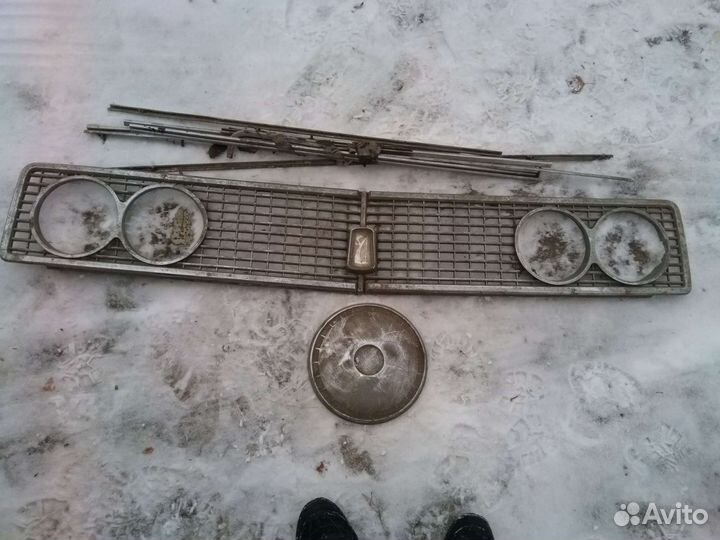 Молдинги Ваз 2106 хром СССР