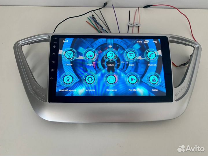 Магнитола hyundai solaris 2016-2018 Android